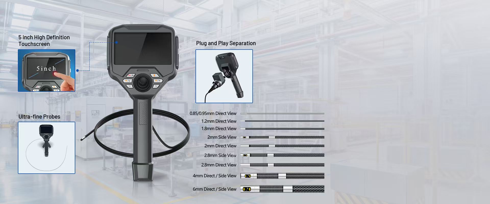 industrial endoscope Custom Service